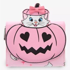 Disney The Aristocats Marie Halloween Pink Zip‎ Wallet — BoxLunch Exclusive
